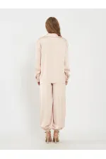 080771 Basic Saten Gömlek