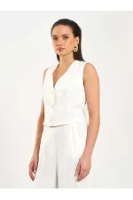 120734 Basic Saten Yelek