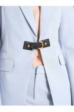 131066 Stella Jacket with Front Belt Buckle