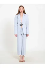 131066 Stella Jacket with Front Belt Buckle