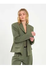 Veste oversize à épaules larges 131044