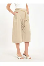 010872 Zincir Kemerli Bermuda