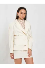 131057 Çantalı Oversize Ceket