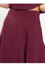 041162 Ruffled Midi Skirt