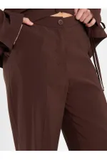 Pantalon à ceinture droite 031663