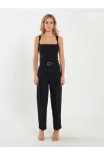 071857 Square Neck Strappy Blouse