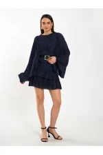 041173 Mini-jupe à volants