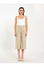 010872 Zincir Kemerli Bermuda