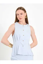 120746 Stella Waist-Fitted Vest