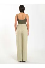 060332 U-Neck Slim Collar Tank Top