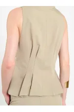 120746 Stella Waist-Fitted Vest