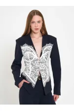 131064 Lace Corset Fit Jacket