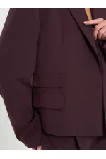 131044 Wide Shoulder Oversize Jacket