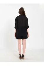 080825 Cotton Shirt with Hem 080825 Cotton Shirt with Hem