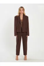 Veste oversize à épaules larges 131044