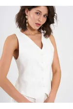 120745 Beş Düğmeli Orta Boy Yelek