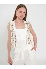 220524 Embroidered Vest Set