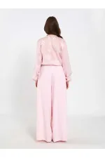 031676 Pleated Loose Fit Belted Trousers 031676 Pleated Loose Fit Belted Trousers