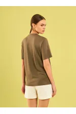 050733 Crew Neck Oversize T-Shirt