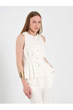 120746 Stella Waist-Fitted Vest