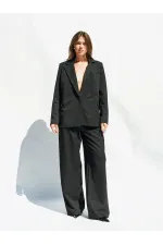 130984 Veste blazer à un bouton