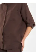 080783 Skirt-Framed Shirt