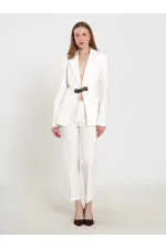 131066 Stella Jacket with Front Belt Buckle