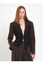 131064 Lace Corset Fit Jacket