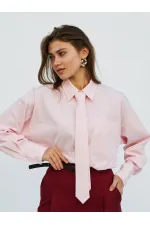 080733 Kravatlı Tek Cep Gömlek