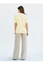 050733 Crew Neck Oversize T-Shirt