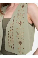 220524 Embroidered Vest Set