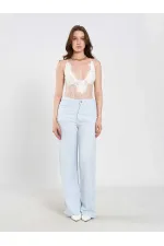 071914 Lace Back Cross Strap Bodysuit 071914 Lace Back Cross Strap Bodysuit