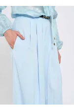 031676 Pleated Loose Fit Belted Trousers 031676 Pleated Loose Fit Belted Trousers