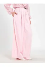 031676 Pleated Loose Fit Belted Trousers 031676 Pleated Loose Fit Belted Trousers
