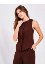 220563 Bisiklet Yaka Yelek Pantolon Takım