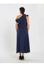 071886 One Shoulder Blouse