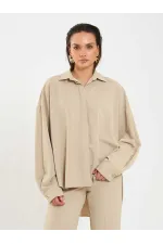 080802 Gizli Patlı Basic Gömlek