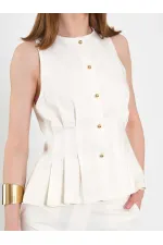 120746 Stella Waist-Fitted Vest