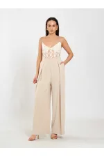 031635 A pileli Bol Paça Pantolon