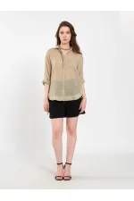 080825 Cotton Shirt with Hem 080825 Cotton Shirt with Hem