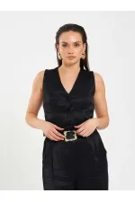 120734 Basic Saten Yelek