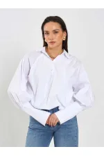 080795 Balon Poplin Gömlek