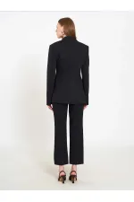 131066 Stella Jacket with Front Belt Buckle