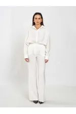 031651 Düz Kemer Pantolon