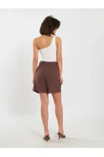 010875 Single Pleated Shorts