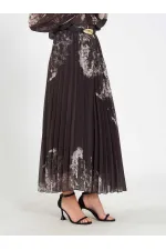 041189 Suluboya Efektli Piliseli Etek