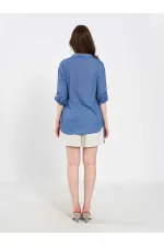 080825 Cotton Shirt with Hem 080825 Cotton Shirt with Hem