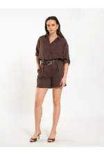 080783 Skirt-Framed Shirt