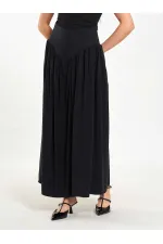 Jupe longue boutonnée sur le devant, style corset, référence 041171