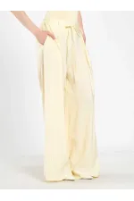 031678 Elastic Waist Detail Belted Trousers 031678 Elastic Waist Detail Belted Trousers